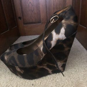 Sam Edelman Ankle Strap Platform Wedges